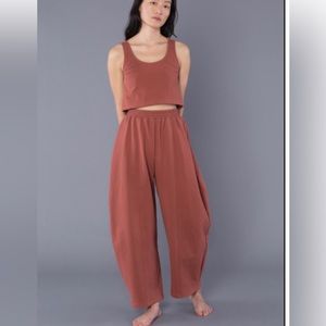 Ilana Kohn XS terry Abe pants in terra